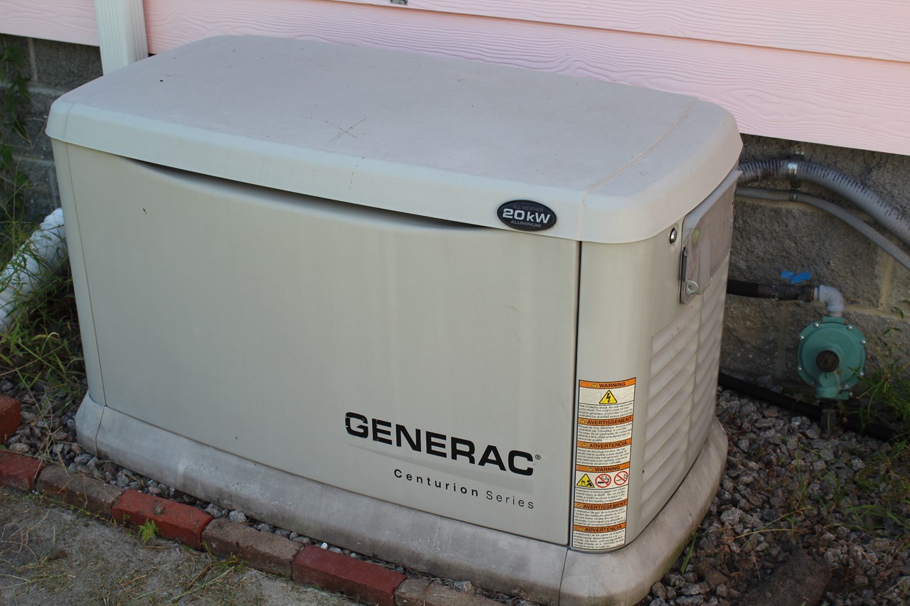 20kw generac generator set up with auto/start/stop